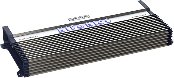 Hifonics BXX2400.1D Brutus Class D 2400W RMS 1 Ohm Mono Car Subwoofer Amplifier