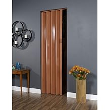 Pecan 36-inch Folding Door Plastic Includes Hardware