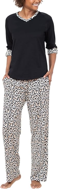 PajamaGram Womens Pajama Sets - Cotton Pajamas For Women