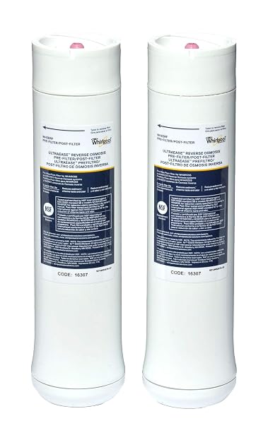 Whirlpool WHEERF Replacement Water Filter Cartridges White, (Pack of 2)