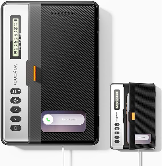 Vaydeer Phone Lock Box with Timer, Bluetooth Connection, 99-Hour Lock