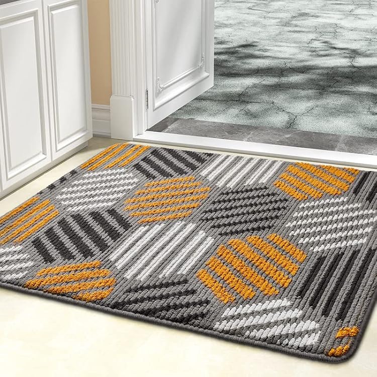 ALTCTRL Floor mats Household Easy-to-Clean Foot mats Entry Door mats Floor mats 31x39, Manhattan