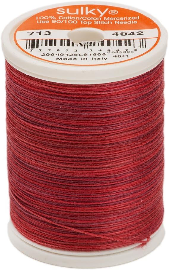 Sulky Blendables Thread for Sewing, 330-Yard, Redwork