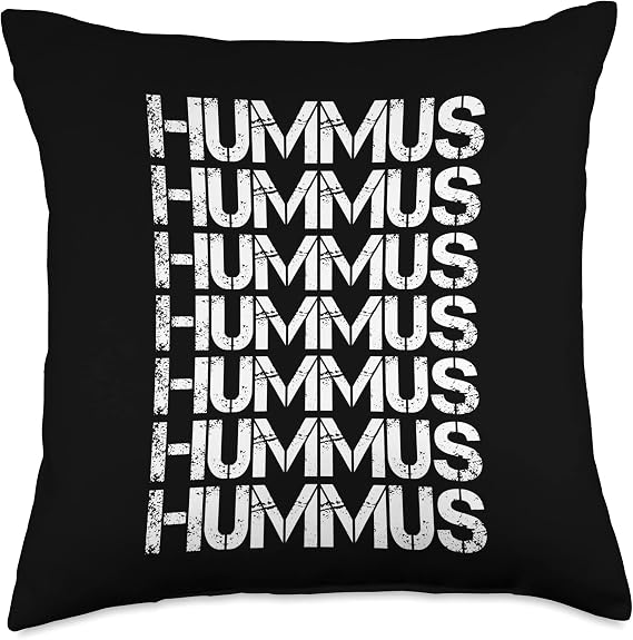 Hummus Throw Pillow