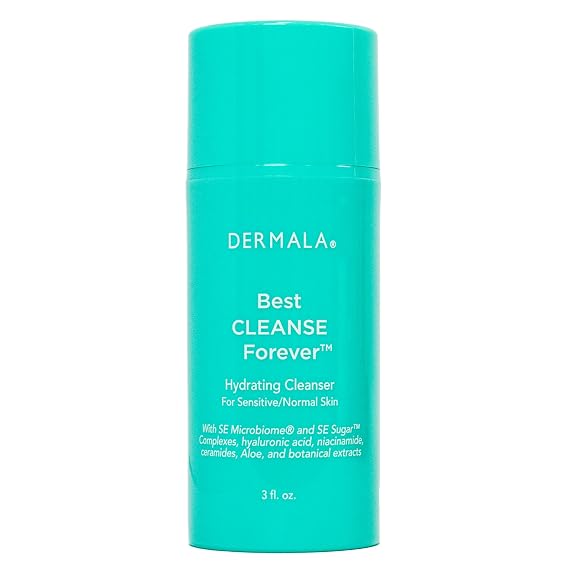 #FOBO Best CLEANSE Forever, Hydrating Cleanser by Dermala Natural, Gentle Facial Cleanser Great for All Skin Types, Pimple-Free Skin