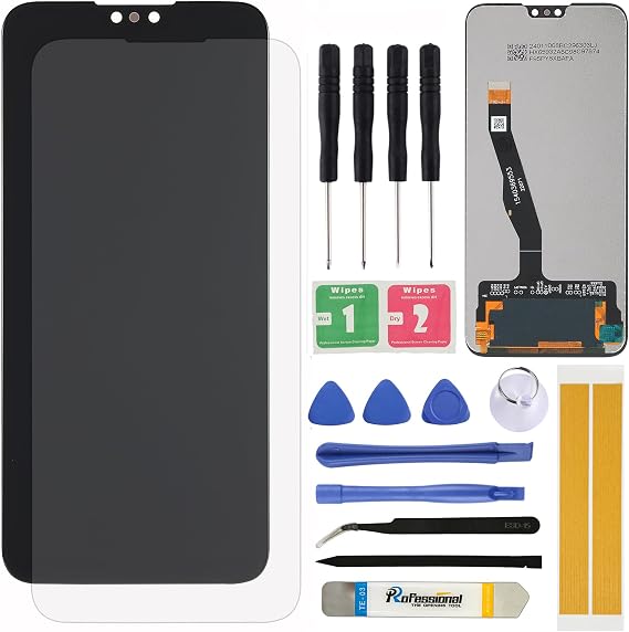 for Huawei Y9 2019 LCD Screen Replacement JKM-LX1, JKM-LX2, JKM-LX3 6.5" Display Assembly LCD Touchscreen Digitizer with Tool Kit