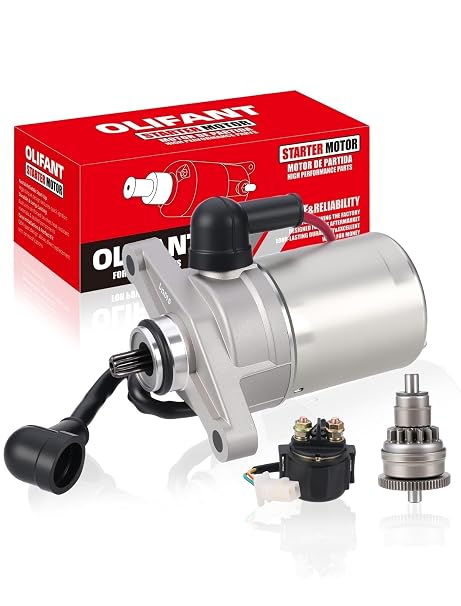 Starter&Bendix&Relay for GY6 50cc 49cc 139QMB/QMA Chinese Scooter Moped