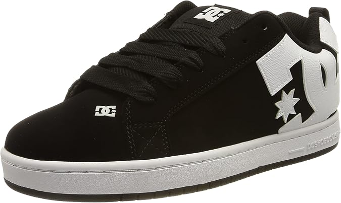 DC Shoes Court Graffik, Men's Low-Top Sneakers, Black (Black - 001), 8 UK (42 EU)