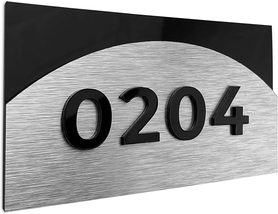 Hotel Plaques - Room Number Signs - Apartment Door Numbers - Hotels Suite Sign - Classroom Indoor Plate - Office Number Placards - Unit Identification signage