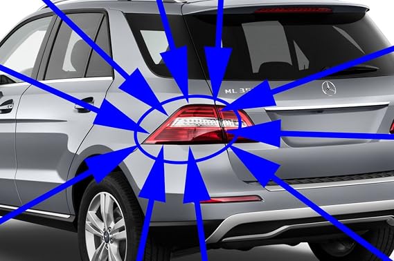 Mercedes ML350 OEM Driver's Side LED Tail Light