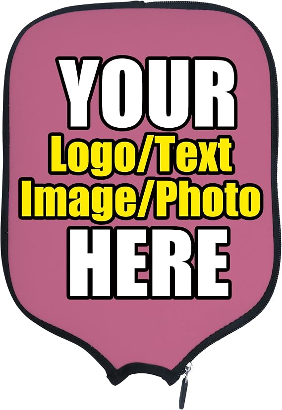 Customized Padded Pickleballs Protection Custom Pickleballs Paddles Cover Personalized Cover Paddles Case Rackets Cover Holder Sleeve Case Protector, Fits Most Paddles, Rackets, 8.5x11.5 inches