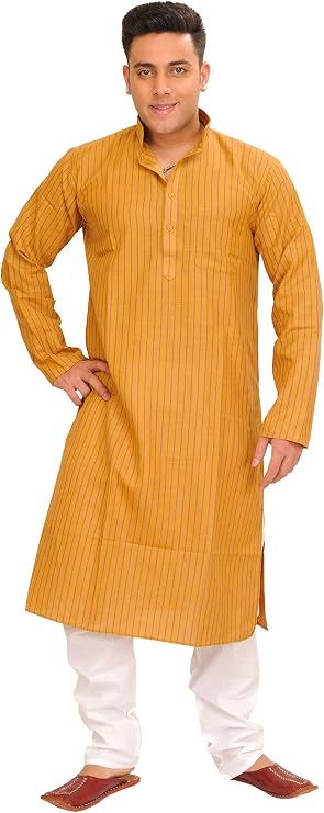 Exotic India Striped Printed C