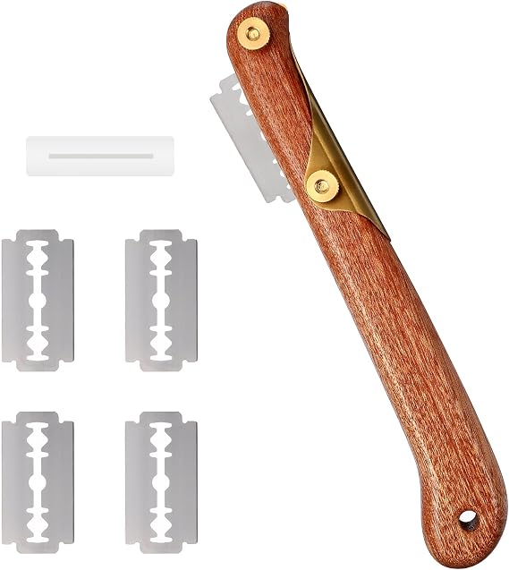 DOITOOL Bread Lame Tool - Stainless Steel Bread Lame Dough Scoring Tool - 1 Set Scoring with Blades - Sourdough Knife - Easy to