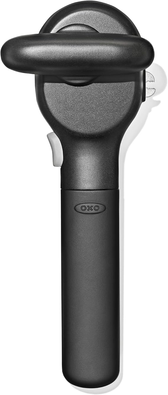 Oxo Can Opener Smooth Edge in black, Nylon, 6.22 x 16.89 x 27.31 cm