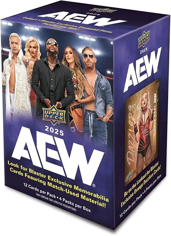 2025 Upper Deck AEW Wrestling Trading Cards Blaster Box