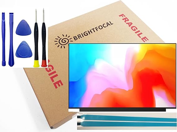 New Screen Replacement for LM156LF2F LM156LF2F01 LM156LF2F02 LM156LF2F03 144Hz FHD 1920x1080 40pin IPS Slim Matte LCD LED Display with Tape and Tool