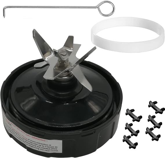 Replacement Pro Extractor Blades Assembly,Compatible with Nutri Ninja Pro /BL451 30 DOB and Nutri Ninja Auto-iQ BL482 30 DOB/BL480D 69 DOB/BL 482 BRN 69 DOB/BL 482 BRN 30 DOB