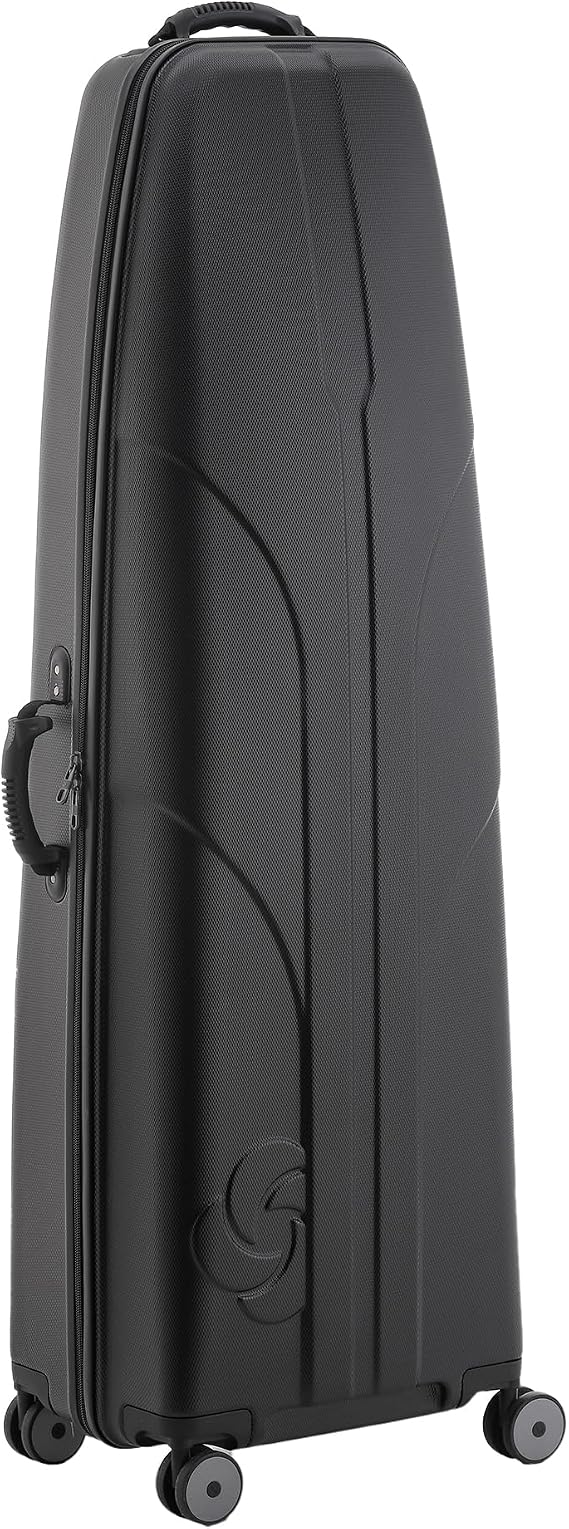 Samsonite Tour Deluxe Golf Hard Case Golf Travel Bag, Lightweight & Durable ABS Shell, 360 Degree Multi-Directional Wheels | Lightweight, Durable ABS Shell, 360 Degree Multi-Directional Wheels