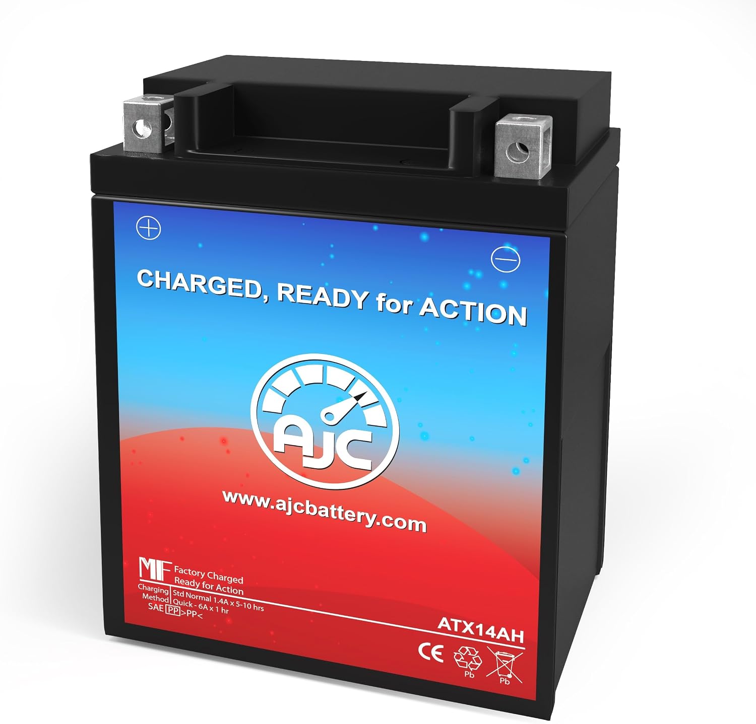 AJC Battery Compatible with Polaris Sportsman 400 ATV Battery 1994-2014