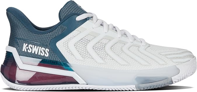 K-Swiss Men's Ultrashot 4 HB Tennis Shoe - Herringbone Bottom for Clay Courts