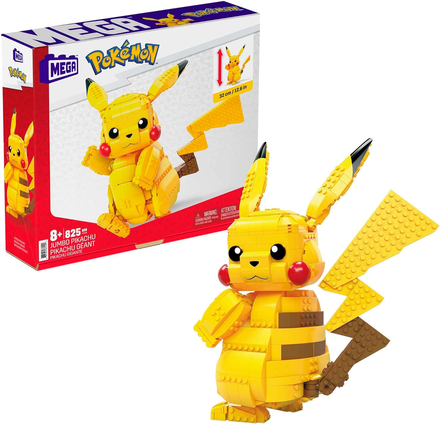 Mega Brands Mega Bloks Pokemon Jumbo Pikachu