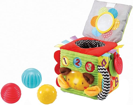 VTech 80-528204 1-2-3 Cuddle Cubes Baby Toy