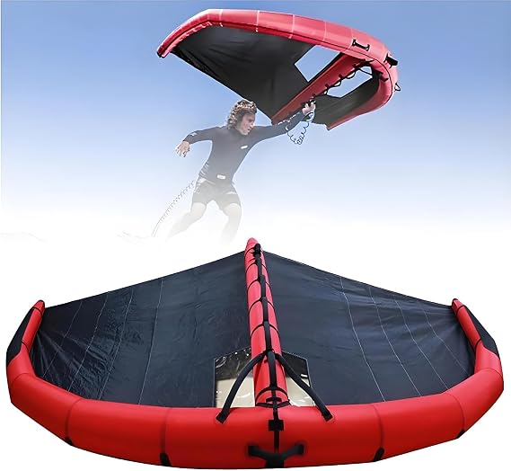 Inflatable Wing Foil Board Lightweight & Portable for Wing Surfing, Pump-Up Design for Easy Travel, Stable Hydrofoil Board for Beginners & Advanced Riders 6m³