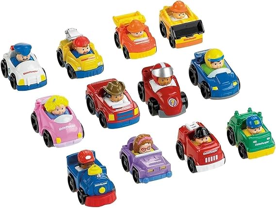 Little People Wheelies Vehicles 6 Pack