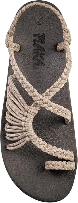 Plaka Atlantis Walking Sandals for Women - Comfortable Arch Support Sandal