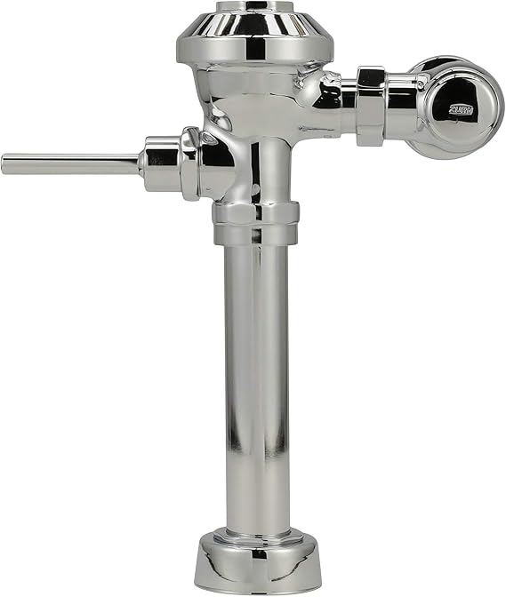 Zurn Z6000-WS1-YB-YC Manual Flush Valve, Z6000 Aquaflush Exposed Closet Flush Valve, Cast Wall Flange, 1.6 GPF, Sweat Solder Kit