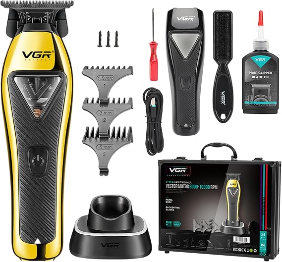 VGR 994 Professional Hair Trimmer for Men with Zero-Gap T-Blade