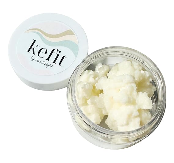 Kefit by NatuDelight Live Milk Kefir Grains - Active Starter Culture