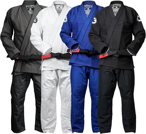 Gold BJJ Foundation Gi - Pearl Weave Jiu Jitsu Gi for Men and Women - IBJJF Competition Legal BJJ Gi