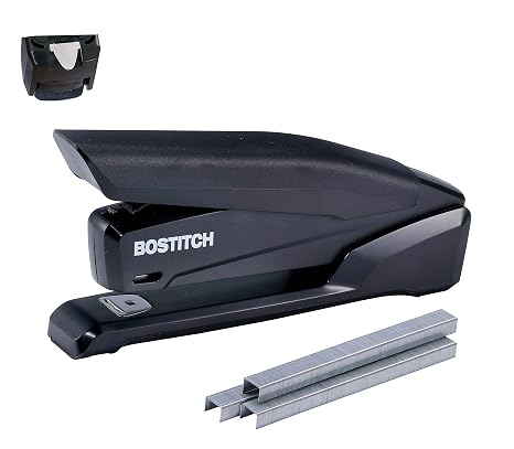 Bostitch Executive 3 in 1 Stapler, 20 Sheet, Staple Remover, Black