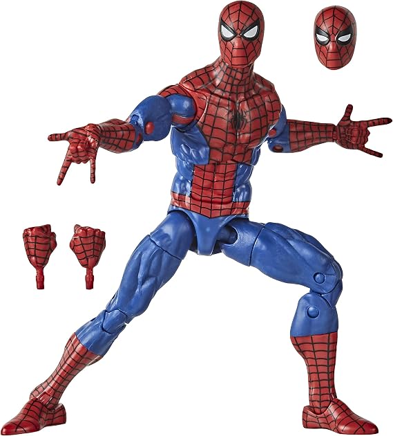 Hasbro Marvel Legends Series 6-inch Collectible Spider-Man Action Figure Toy Retro Collection