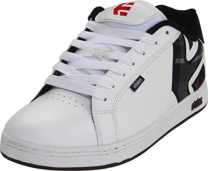 Etnies Fader Classic Skate Heritage Style with on-Trend Puffy Look, Reinforced Cupsole, Cushioned Fit, Everyday Sneakers