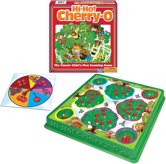 Hi-Ho Cherry-O, Classic Childrens Counting Game, by Winning Moves Games USA