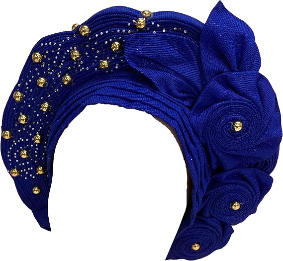 Gele Headties African Headgear Hats for Wedding Party Hats Gele Headties Nigerian Handmade Hats for Women