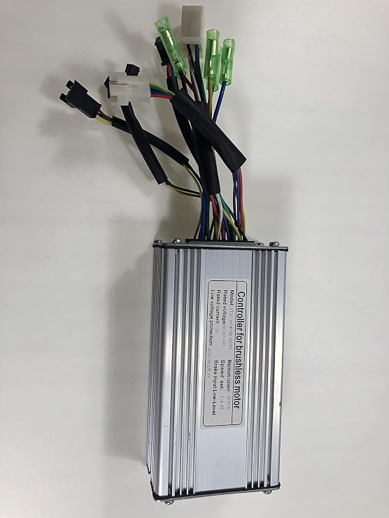 NB POWER Ebike Controller 36V/48V 25A Brushless DC Sine Wave Controller, with Regenerative Function for Electric Bike