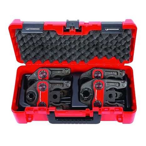 Romax 4000 Jaws, 6pc Copper Press Jaw Set A12" - A2"