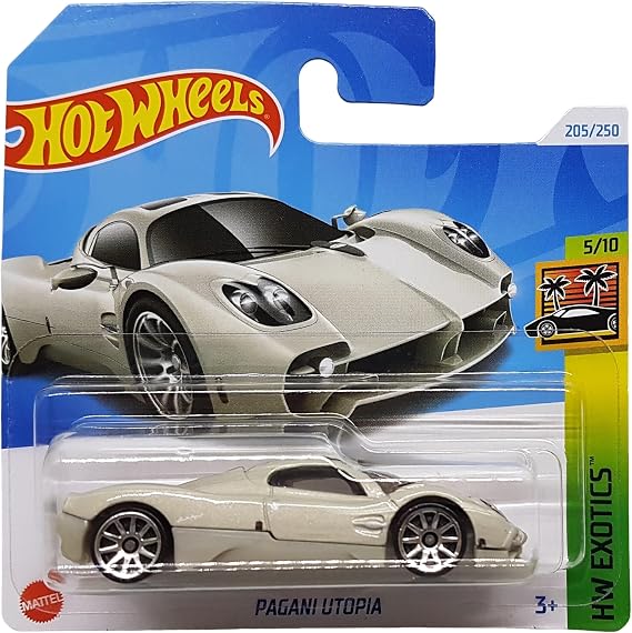 Hot Wheels - Pagani Utopia - HW Exotics 5/10 - HRY83 - Short Card - Super Sports Car - Mattel 2024-1:64