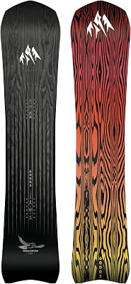 JONES - Freecarver 6000S, Snowboards Carver, Ideal for Carving Tight Turns and All-Mountain slashing