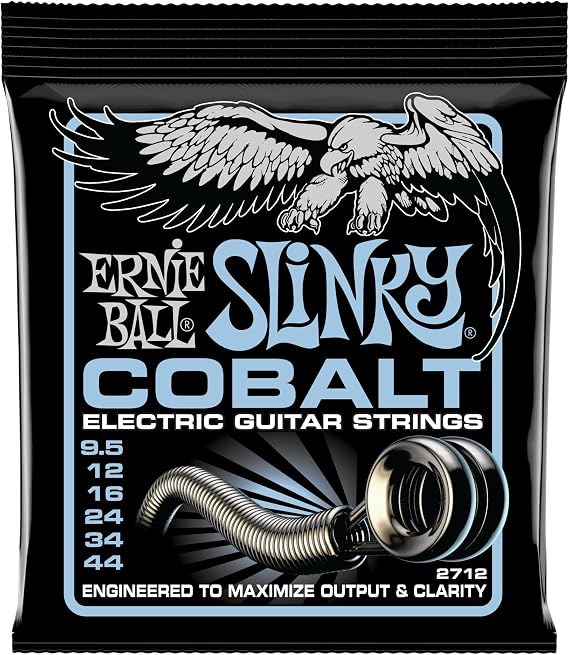 Ernie Ball Primo Slinky Cobalt Electric Guitar Strings 9.5-44 Gauge
