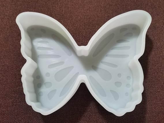 Large Butterfly Car Freshie Candle Epoxy Resin Soap Silicone Mould for Baking Aroma Beads - Oven Safe - 6.3 Inches