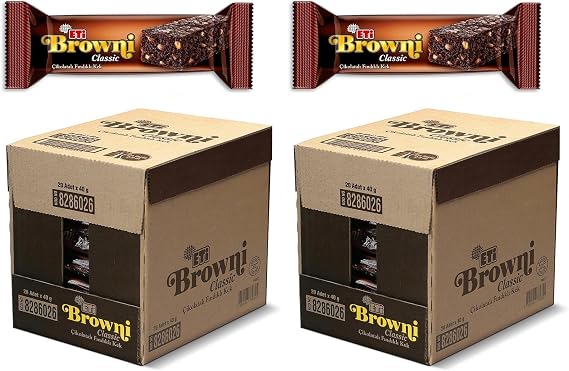 Eti Browni Classic Çikolatalı Fındıklı Kek 40 g x 20 Adet (2 paketi)