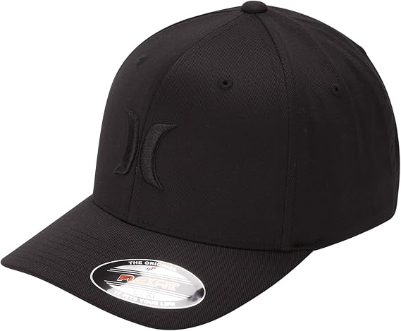 Hurley One & Only Men's Hat, Size Large-X-Large, Black (010)