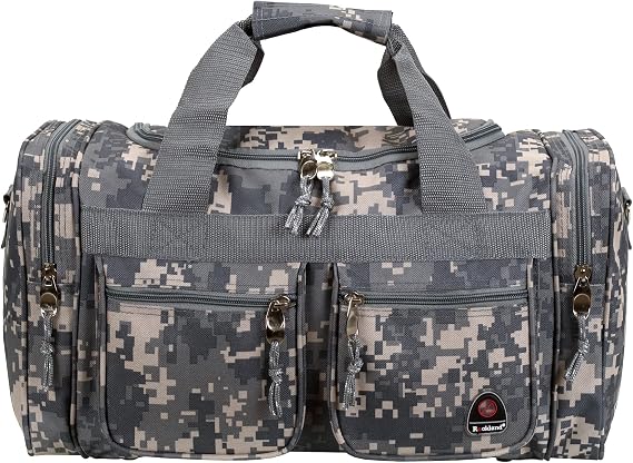 Rockland 19" Polyester Duffel Bag, Acu Camo