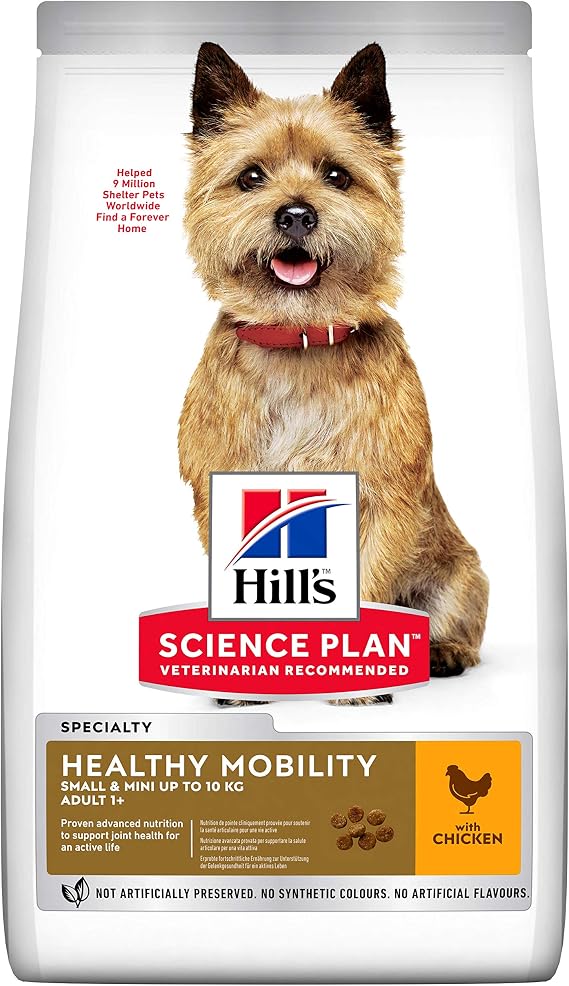 Hill's SCIENCE PLAN Hareket Kabiliyeti Küçük ve Mini Irk Tavuklu Köpek Maması 1.5 kg
