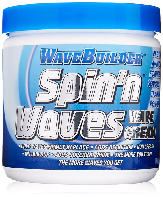 Wavebuilder Spinand Waves Holding Creme, 8 Ounce
