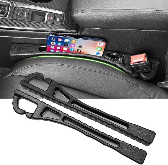 Car Seat Gap Filler Storage Bag for Volvo 2024 2025 XC40 XC60 XC90 S90 S60 V60 2014-2019 V90 Truck Console Side Insert to Prevent Phone Keys from Falling Volvo Car Interior Supplies Accessories